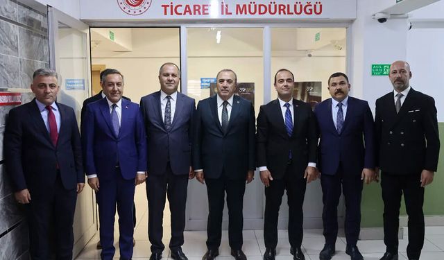 MHP heyetinden Çorum Ticaret İl Müdürlüğü’ne ziyaret