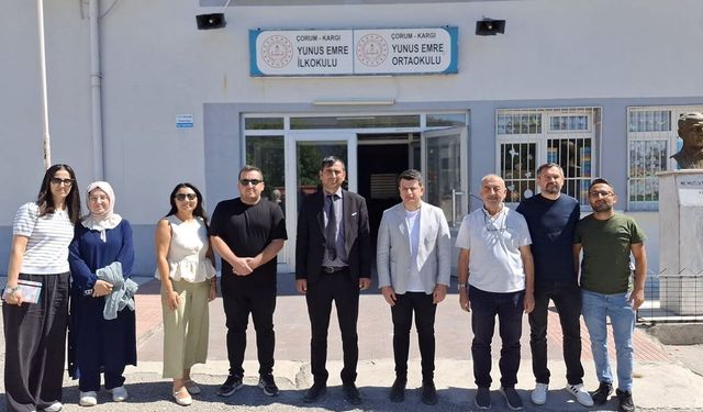 İlçe Milli Eğitim Müdürü Peker, okullarda inceleme yaptı