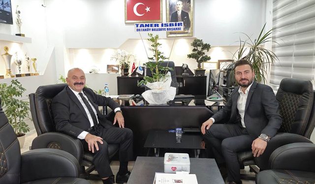 Taner İsbir’den Mustafa Şahin’e hayırlı olsun ziyareti