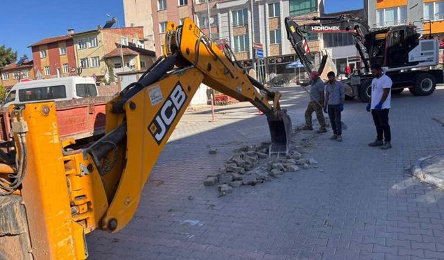 Çorum'un bu ilçesinde altyapı çalışmaları hız kazandı