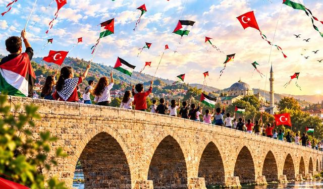 Osmancık’ta Gazze’deki çocuklar için uçurtmalar havalanacak