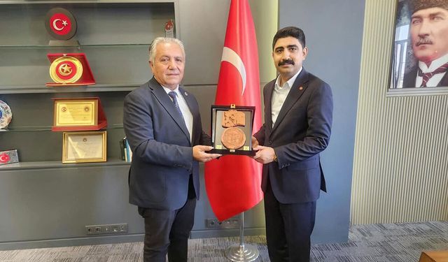 Başkan Adem Özel’den Başsavcı Aydoğan’a ziyaret