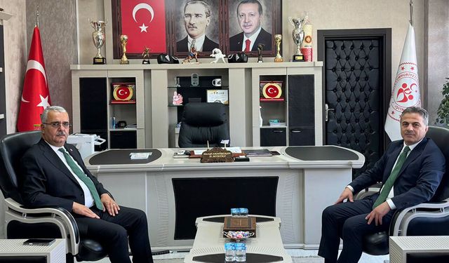 Ahlatcı’dan Gençlik ve Spor İl Müdürlüğü’ne ziyaret
