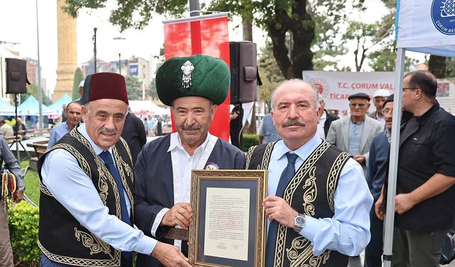 Çorum’da 39. Ahilik Haftası Hürriyet Meydanı’nda kutlandı