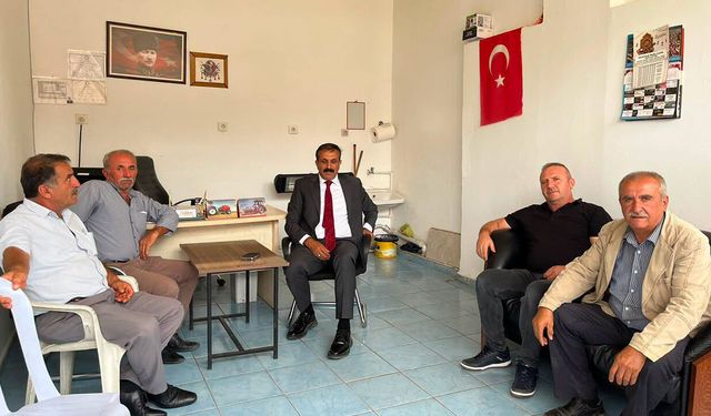 Başkan Torun’dan Dağönü Köyü Muhtarı Kaya’ya ziyaret