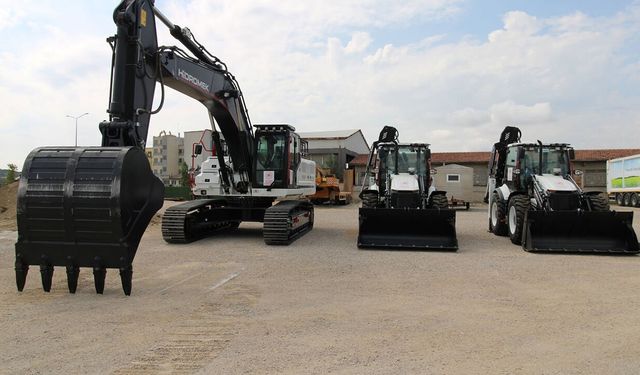 Çorum İl Özel İdaresine yeni iş makineleri kazandırıldı
