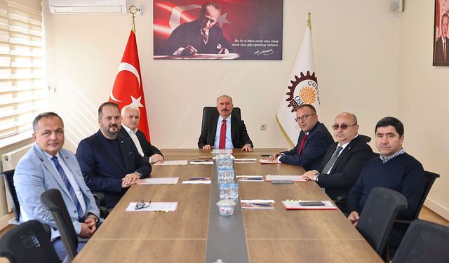 Çorum'da sanayicilerin talepleri görüşüldü