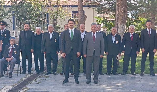 Laçin’de 19 Eylül Gaziler Günü dolayısıyla tören düzenlendi