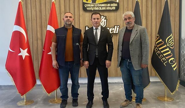 Aslan Topal ve İbrahim Topal’dan Yılmaz Kaya’ya ziyaret