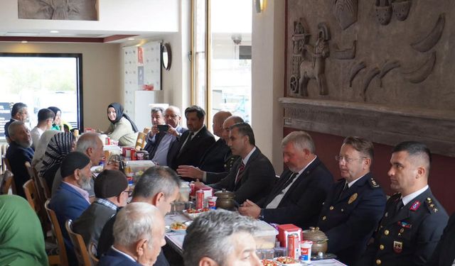 Osmancık'ta Gaziler onuruna yemek düzenlendi