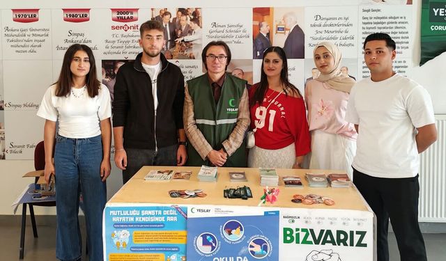 Yeşilay’dan Alaca MYO’da öğrencilere bilgilendirme