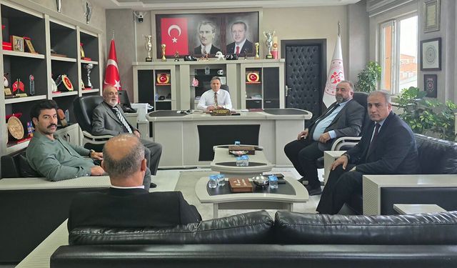 Saadet Partisi heyetinden Mustafa Demirkıran’a ziyaret