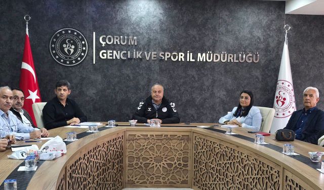 Çorum’da yurtlardaki eğitim faaliyetleri yeni dönem öncesi değerlendirildi