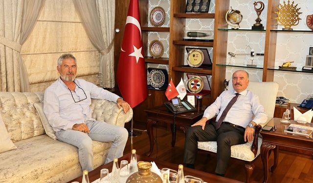 Mecidiyekavak Köyü sakini Davut Türkoğlu’ndan Vali Çalgan’a ziyaret