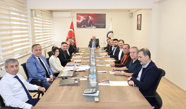 OSB’deki su deposu ve altyapı yatırımları masaya yatırıldı