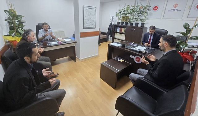 Müftülükten yeni görevlere hayırlı olsun ziyareti