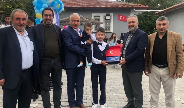 Müftü Yıldırım, Mecitözü’nde sünnet düğününe katıldı