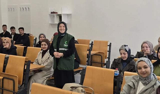 Yeşilay'dan Çorum’da sağlıklı gelecek için gençlere önemli mesaj