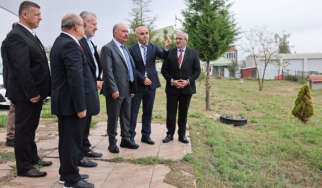 Vali Ali Çalgan ÇOSEM’de yürütülen çalışmaları inceledi