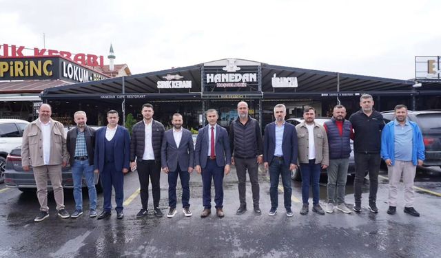 Kaymakam Duman iş insanlarıyla bir araya geldi