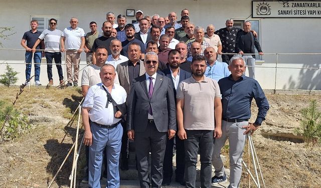 Zanaatkarları ziyaret etti: Hangi talepleri ilettiler?