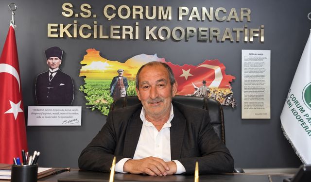 Çorum Şeker Fabrikası’nda pancar alım kampanyası başladı