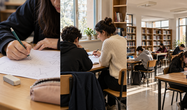 Çorum’da YKS’ye hazırlanan öğrencilere gönüllü etüt desteği