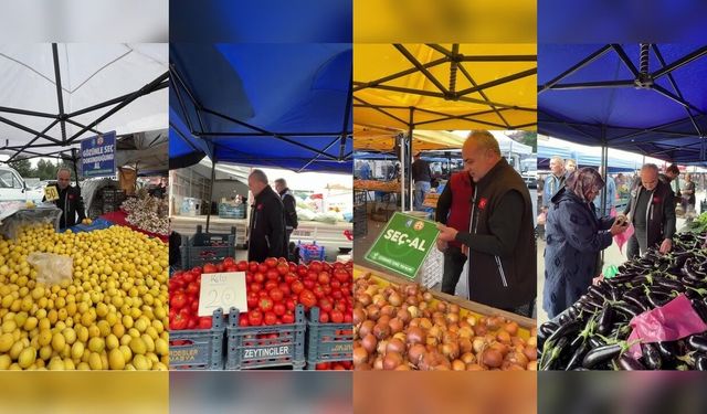 Çorum pazarlarında Seç-Al denetimleri sürüyor