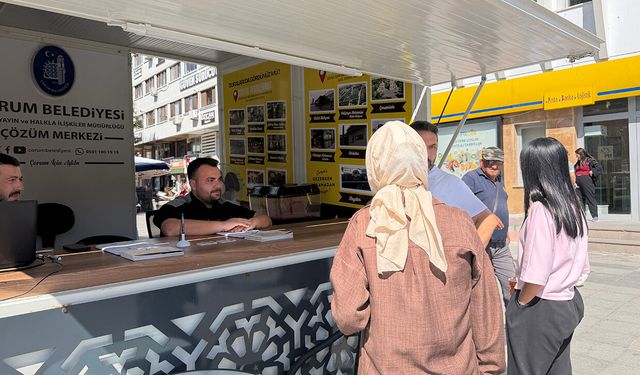 Çözüm Merkezi sahada: Belediye, esnaf ve vatandaşı dinliyor