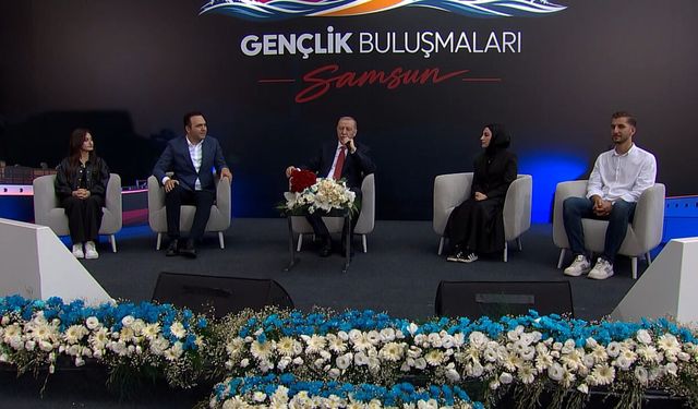 Cumhurbaşkanı Erdoğan'dan Çorum FK göndermesi ve salonda kahkaha tufanı