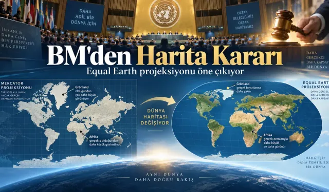 Dünya haritası değişiyor: BM’den 164 ülkenin desteklediği karar