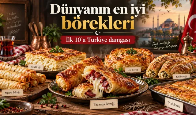 Dünyanın en iyi börekleri açıklandı, ilk 10’a Türk mutfağı damga vurdu
