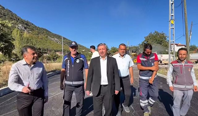 Fatih Caddesi ve Cumhuriyet Sokak’ta asfalt çalışmaları tamamlandı