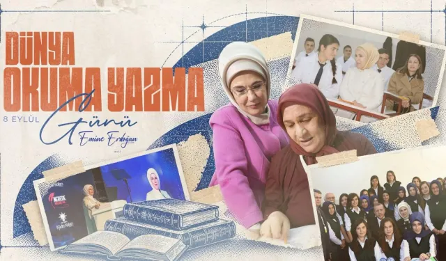 Emine Erdoğan’dan Dünya Okuma Yazma Günü mesajı: “Hiçbir hayal yarım kalmasın”
