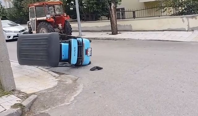 Çorum’da iki otomobil çarpıştı: 2 kişi yaralandı
