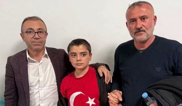 Kayıp Ayaz Efe Bezmen sağ salim ailesine kavuştu