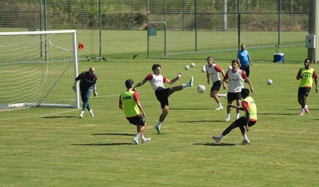 Çorum FK, Antalya kampında çift antrenman yaptı
