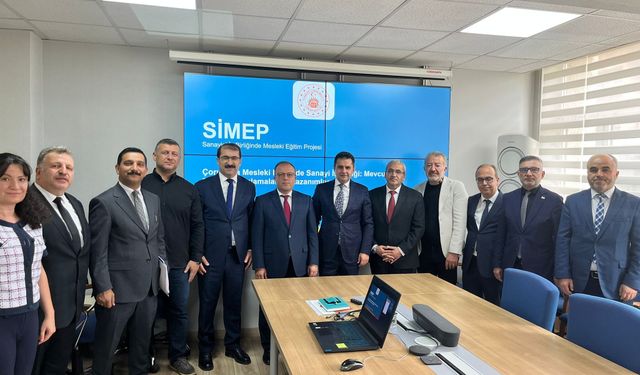 Çorum’da mesleki eğitimde SİMEP hamlesi