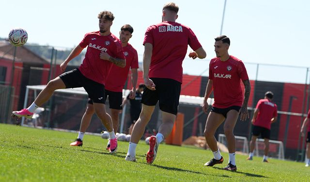 Arca Çorum FK, Samsunspor maçı hazırlıklarını tamamladı
