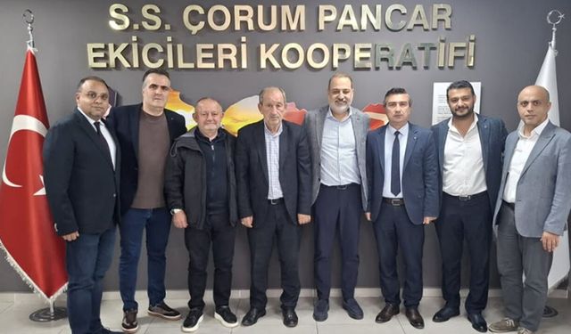 TSO Başkan Adayı Gökhan Kerman’dan Pancar Ekicileri Kooperatifi’ne ziyaret