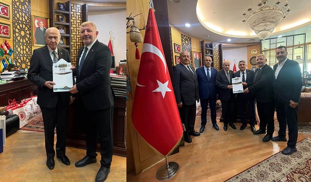 Gelgör’den Devlet Bahçeli’ye festival ziyareti