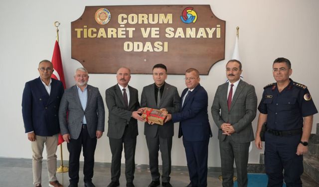 Emniyet Müdürü Arif Pehlivan Çorum’dan Ayrılıyor: TSO'da Veda Programı