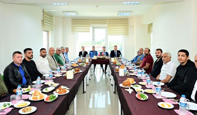 Çorum Emniyet Müdürü Arif Pehlivan gazilerle bir araya geldi