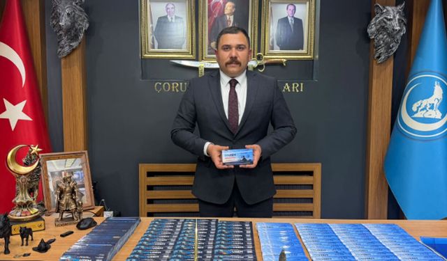Ülkü Ocakları UZEM lisans kartları Çorum’da temin edilebilecek