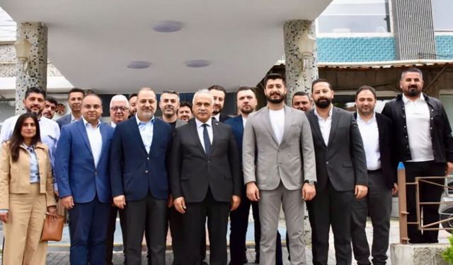 Gökhan Kerman ve ekibinden İskilip Belediye Başkanı Çizikci’ye ziyaret