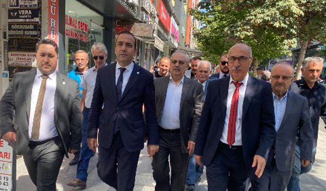 İYİ Parti, Çorum esnafını dinledi: “Ülkemizi birlikte geliştireceğiz”