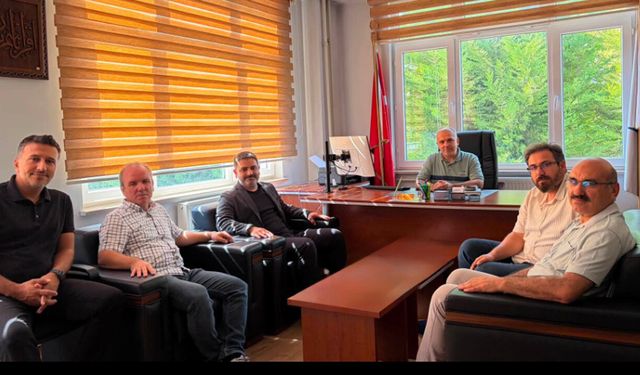 Eğitim yöneticilerine hayırlı olsun ziyareti