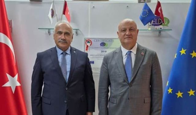 İskilip Belediye Başkanı Çizikci’den İç Anadolu Belediyeler Birliği’ne ziyaret