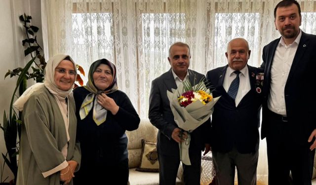 Yakup Alar Kıbrıs Gazisi Özdemir ile Bir Araya Geldi