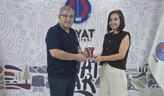 Halkbank Şube Müdürü Yıldırım’dan Başkan Ünlü’ye veda ziyareti